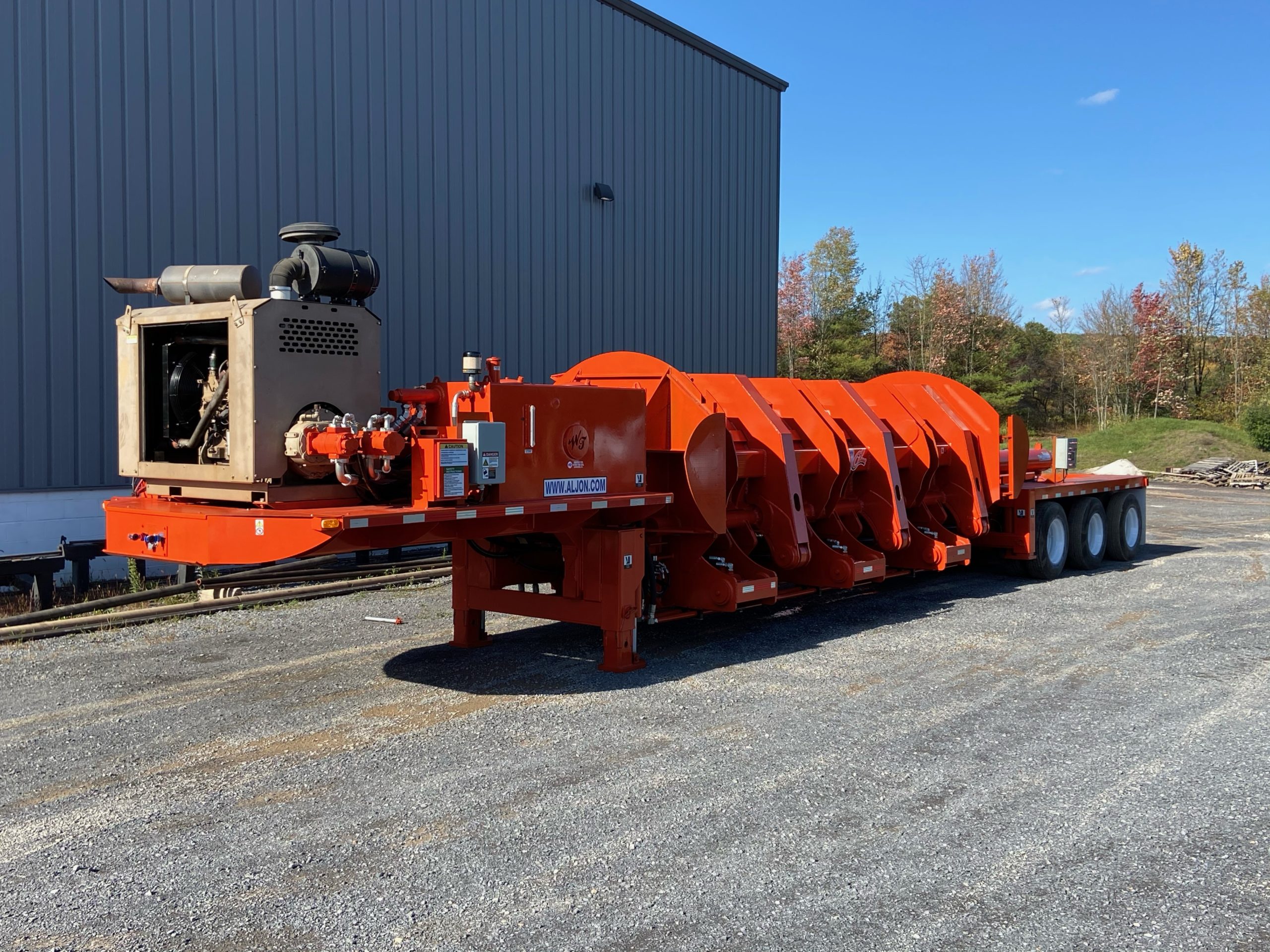 Aljon 580 CL Crane Loader Baler